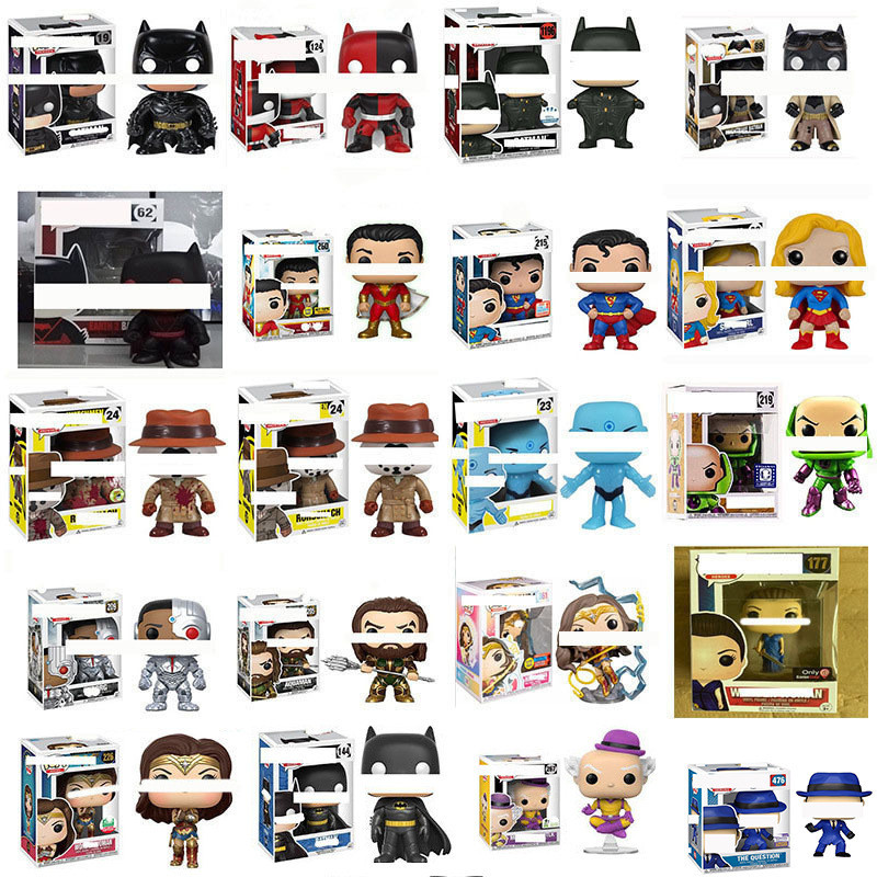 Justice League Watcher Superman Wonder Woman Batman Figure Model