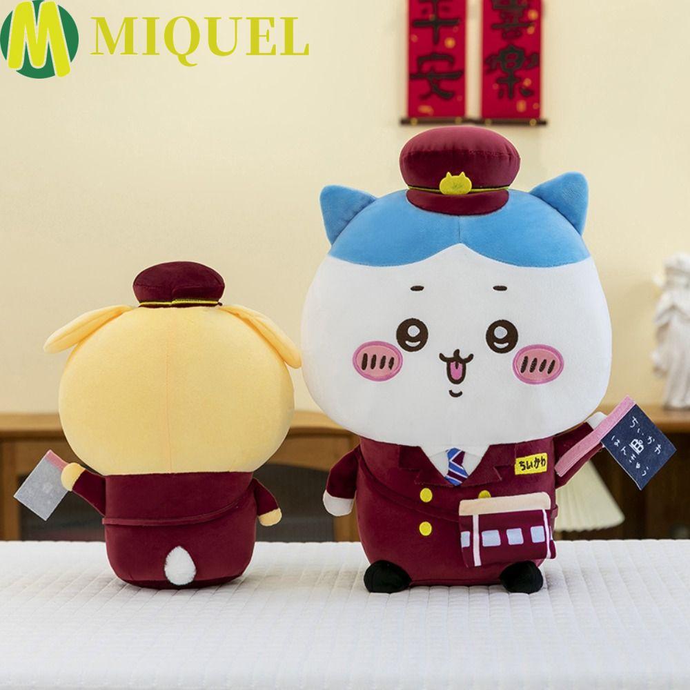 MIQUELZA Chiikawa ของเล่นตุ๊กตา, Jikawa Soft Chiikawa ตุ๊กตาตุ๊กตา, ตกแต่งบ้าน Usashi Cotton น่ารัก 