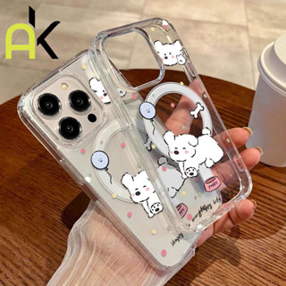AK เคสชาร์จไร้สายสำหรับ for IPhone 11 12 13 14 15 16 17 Pro …