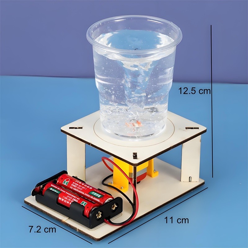 Gifted Education ไฟฟ้า Whirlpool Waterspout STEM ชุดเด็กการศึกษา DIY วิทยาศาสตร์ของเล่นการทดลองเด็ก Development โรงเรียนอุปกรณ์ ราคา ถูกที่สุด ดีลบีเคเค แกลเลอรีภาพที่ 6
