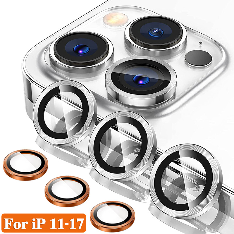 ฟิล์มกระจก กันรอย เลนส์กล้อง สำหรับ iPhone 15 16 17 Pro Max 14 14 Pro Max 14 Pro 13 Pro Max 12 Pro M