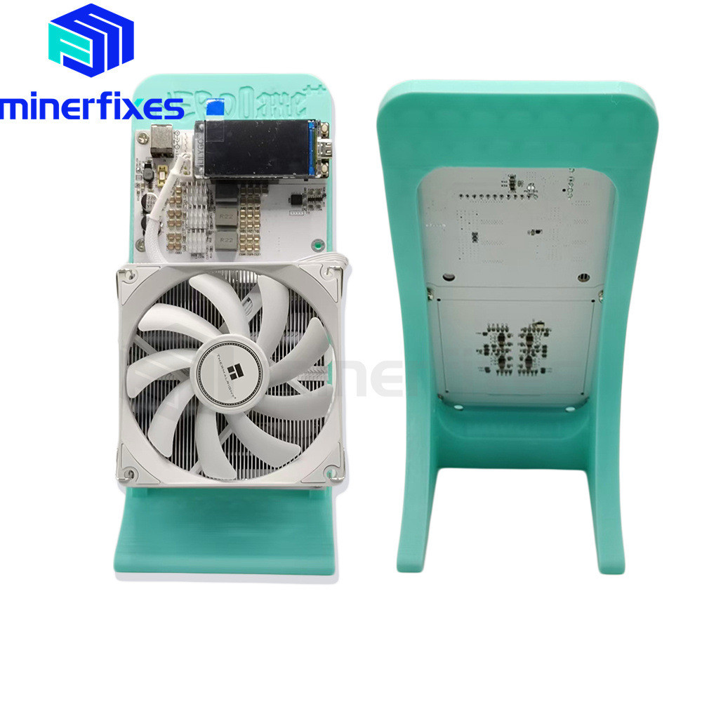 NerdQaxe++ เครื่องล็อตโต้ 4.8T คอมพิวเตอร์ 4 BM1370 ASIC Chip60W การใช้พลังงานต่ํา