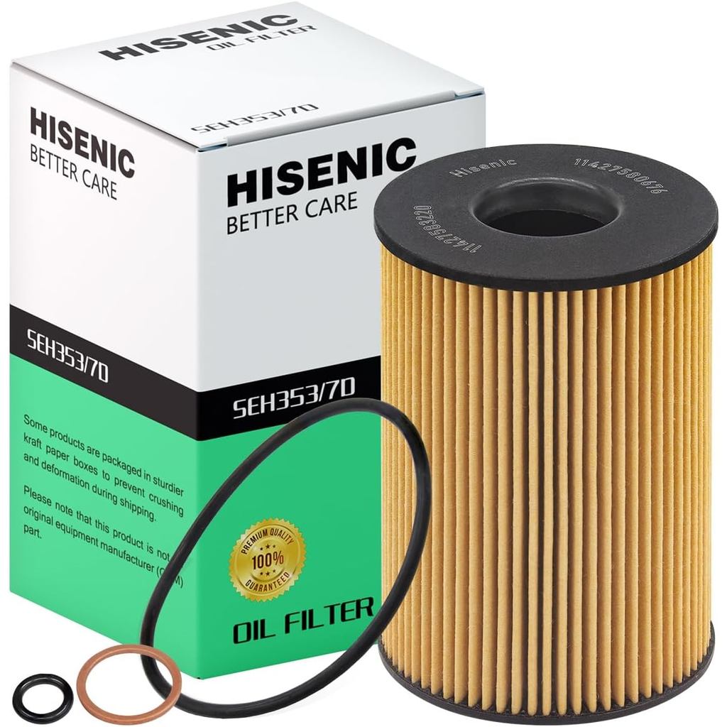 กรองน้ํามัน V8 4.4L เหมาะกับเลือก BMW 550i 650i 750i 750Li Alpina B7 M5 M550i M6 M760i M8 M850i X5 X