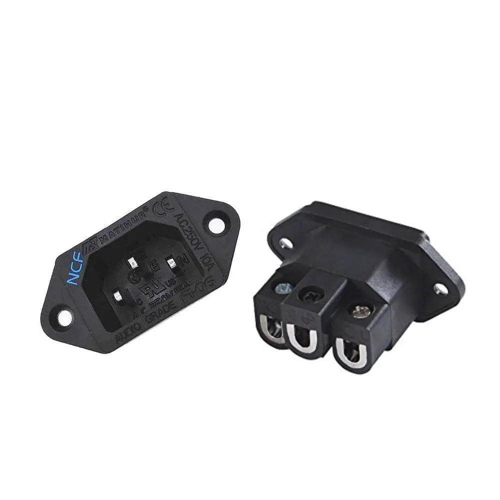 MATIHUR FI-06 NCF (R) AC -Nano Crystal Formula Copper Rhodium Plated IEC Inlet