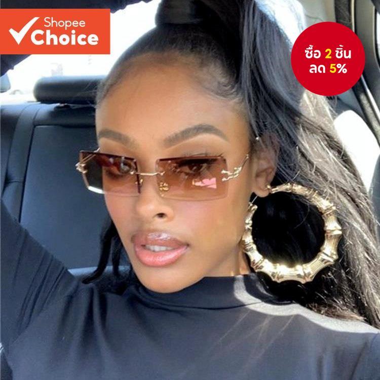 อินเทรนด์กรอบโลหะ UV400 แว่นตากันแดด Unisex แฟชั่นแว่นตาคุณภาพสูงสําหรับผู้ชายผู้หญิง