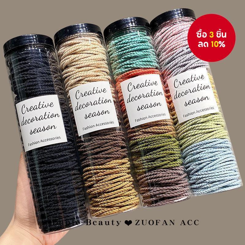 100-หีบห่อ ไม่มีรอยต่อผมผูกสําหรับผู้หญิงไม่มีพื้นผิวผู้ถือผมหางม้าอ่อนโยนบนผมวงยืดหยุ่น