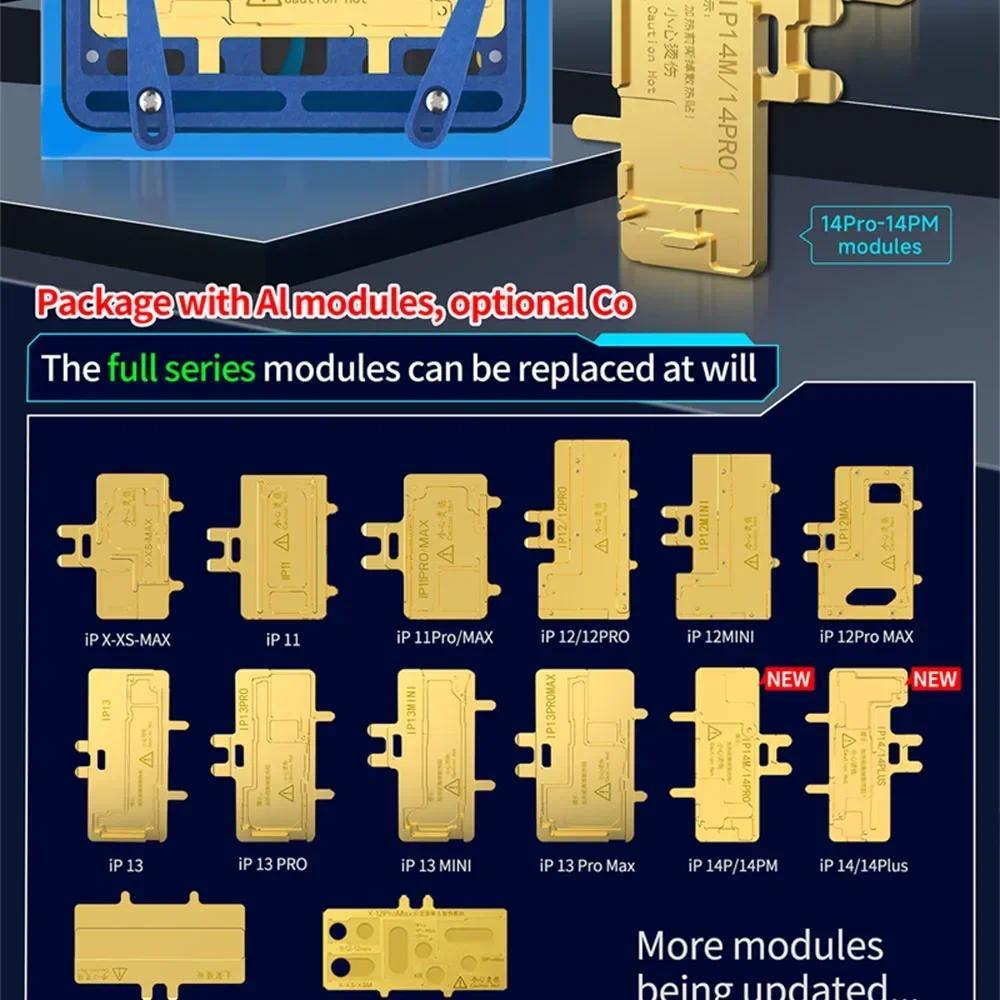 JC Aixun iheater Pro โมดูลความร้อน X-17promax Android เมนบอร์ดชั้นความร้อนปลูกดีบุกโมดูลสําหรับ JC A
