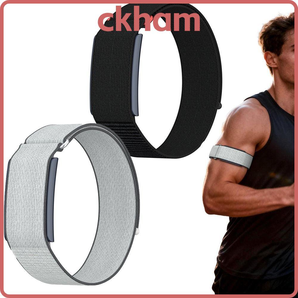 CKHAM Sport Band Bicep Band, Loop Design Adjustable Fitness Tracker Strap, Breathable Nylon Arm/Ankl