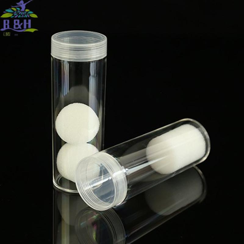 B&H Nov ใหม่ 19-32 มม.พลาสติกใสม้วนเหรียญเก็บหลอดป้องกันผู้ถือหลอดเหรียญรวบรวมปกป้อง Gross Ware เครื
