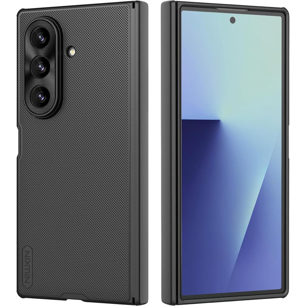 Nillkin สําหรับ Samsung Galaxy Z Fold 7 Case พร้อมการป้องกันบานพับ, Frosted Matte Texture [ไม่ใช่แม่