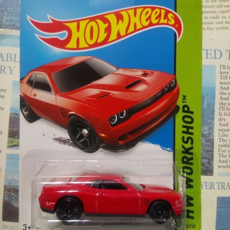 Hot Wheels Cadillac Buick Dodge Viper Challenger Alloy Car