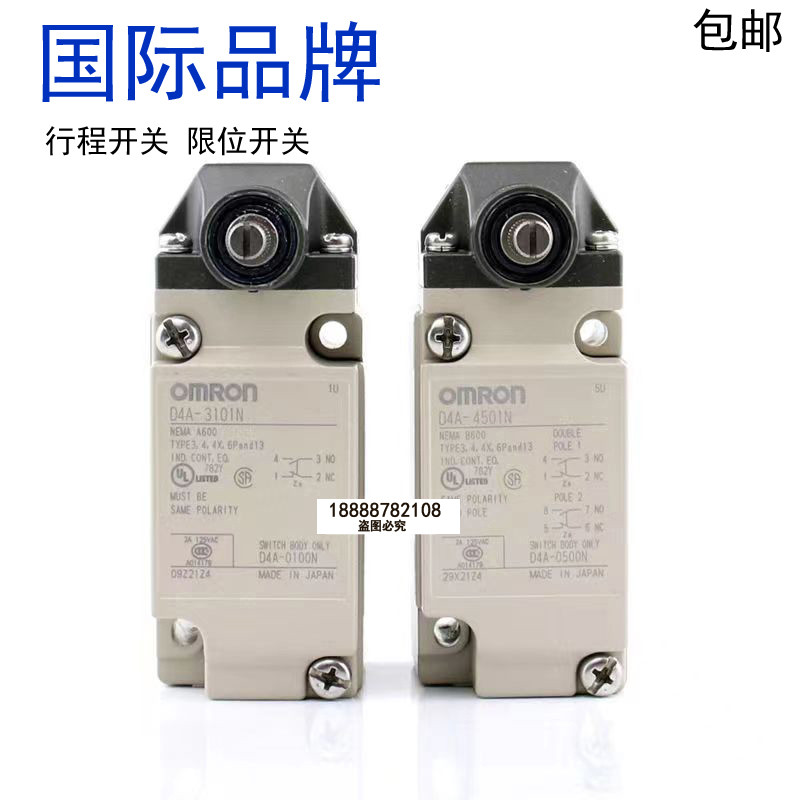 Original Omron Limit Switch D4A-4501 4512 4506 4507 4516 Limit 4502 4510