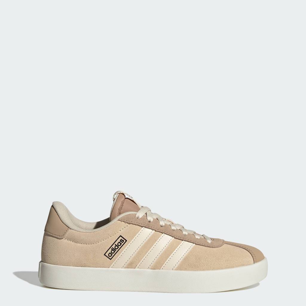 adidas ไลฟ์สไตล์ รองเท้า VL Court 3.0 ผู้หญิง สีเบจ IH4029