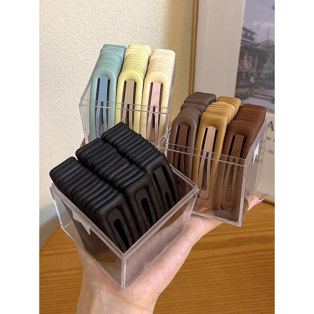 หน้าผากกิ๊บแปดตัวอักษรหญิง Influencer Duckbill คลิป Hairpin Headdress