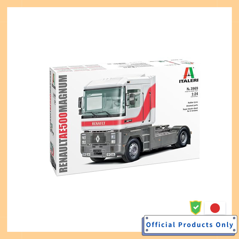 Italeri 1/24 Renault AE500 Magnum Super Decals Model Kit IT3969 (Automobile)