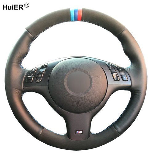 DIY Steering Wheel Cover For BMW M Sport E46 330i 330Ci E39 540i 525i 530i M3