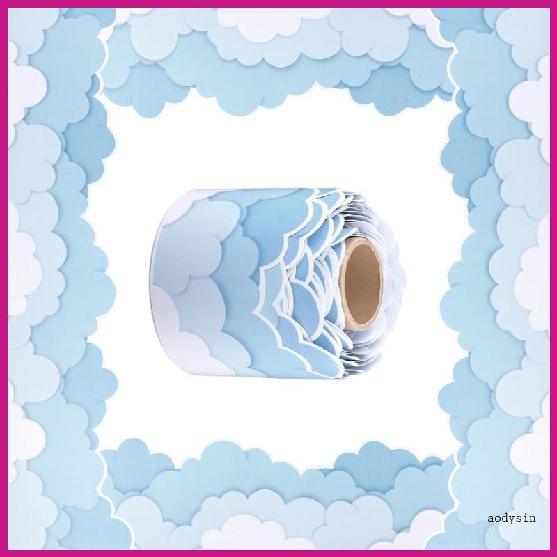 (ส่วนลดสูง)aodysin.th 32 8f Bulletin Board Border Trim สําหรับห้องเรียนไวท์บอร์ดกระดานดําตกแต่ง