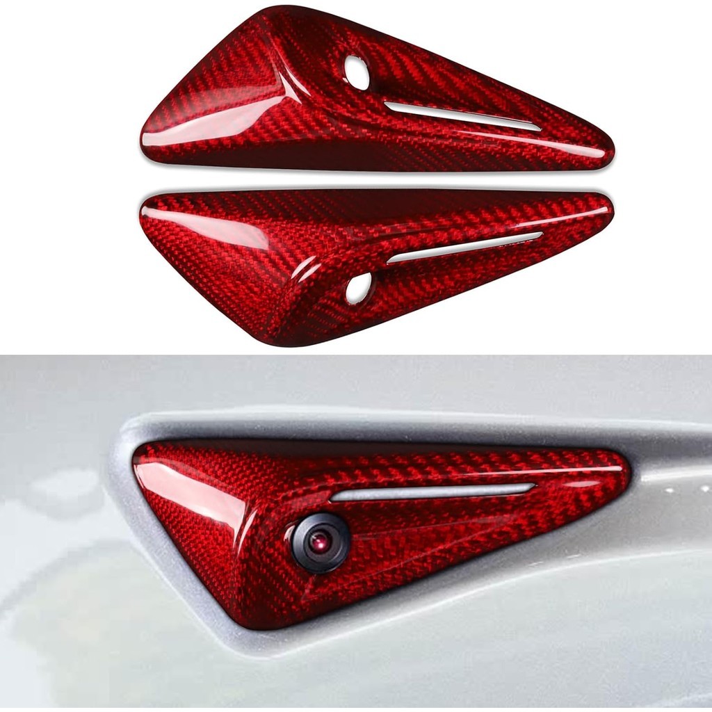 NVCNX สําหรับ 2025 2026 Tesla รุ่น 3/Y Highland Juniper อุปกรณ์เสริม Hard แข็งคาร์บอนไฟเบอร์จริงรถ M