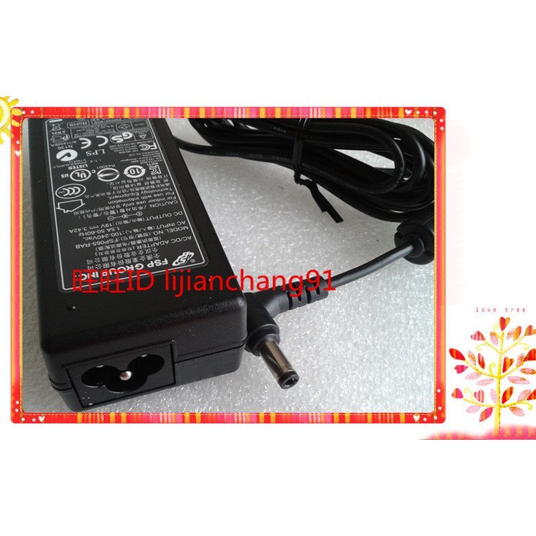 Infocus IF195a แท็บเล็ตพีซี Charger big tab อะแดปเตอร์แปลงไฟ 19V3.42A สายไฟ