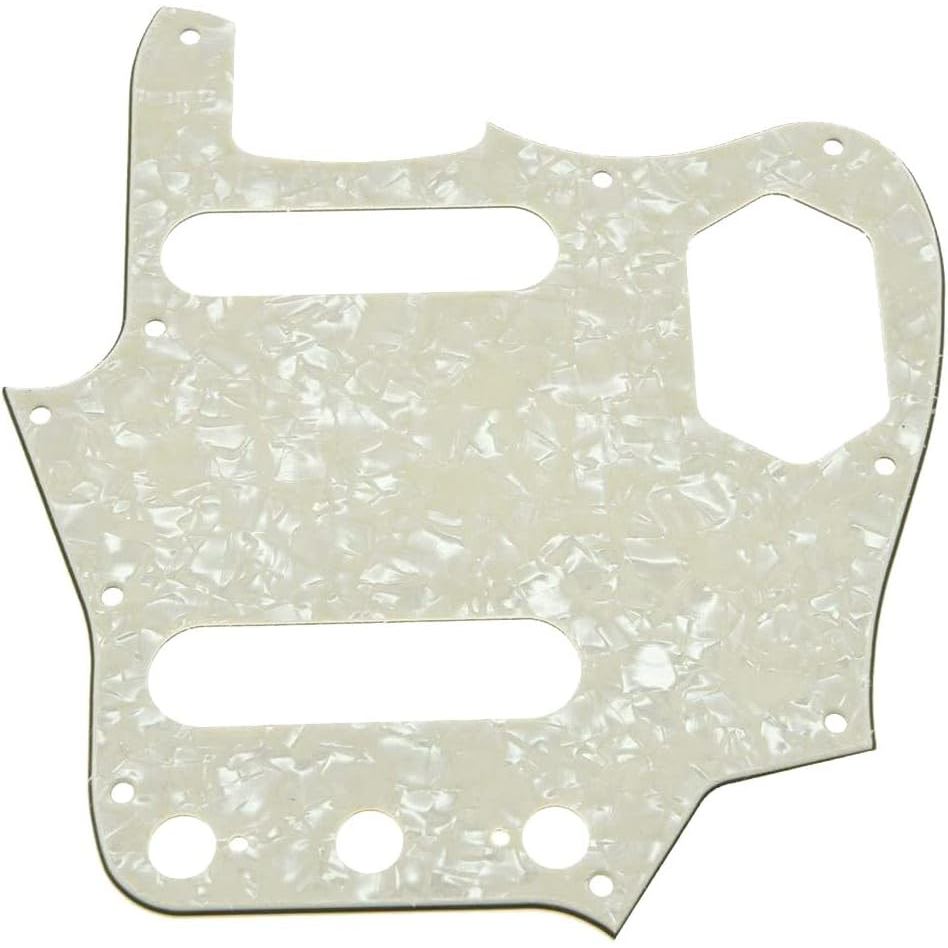 Dopro Vintage JAG Guitar Pickguard JAG Scratch Plate เหมาะกับ American Jaguar Aged Pearl