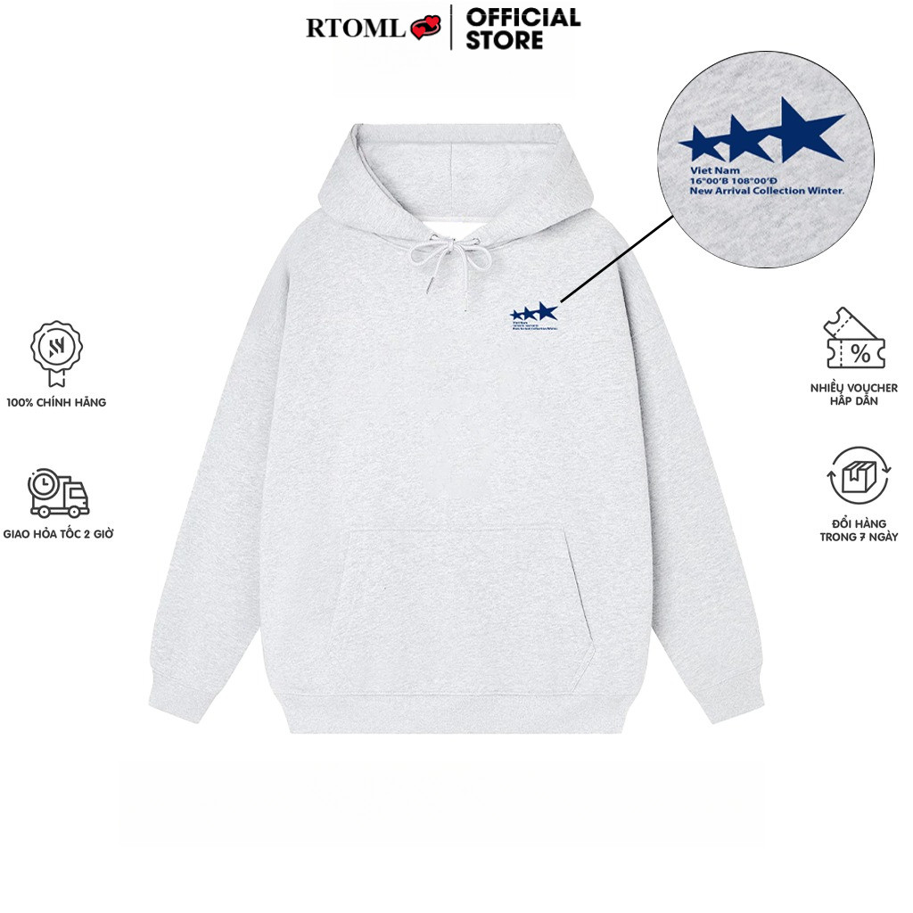 CODhoodie 2025 Vietnam Star Local Brand Unisex Loose Form 320GSM ผ้าคุณภาพสูง