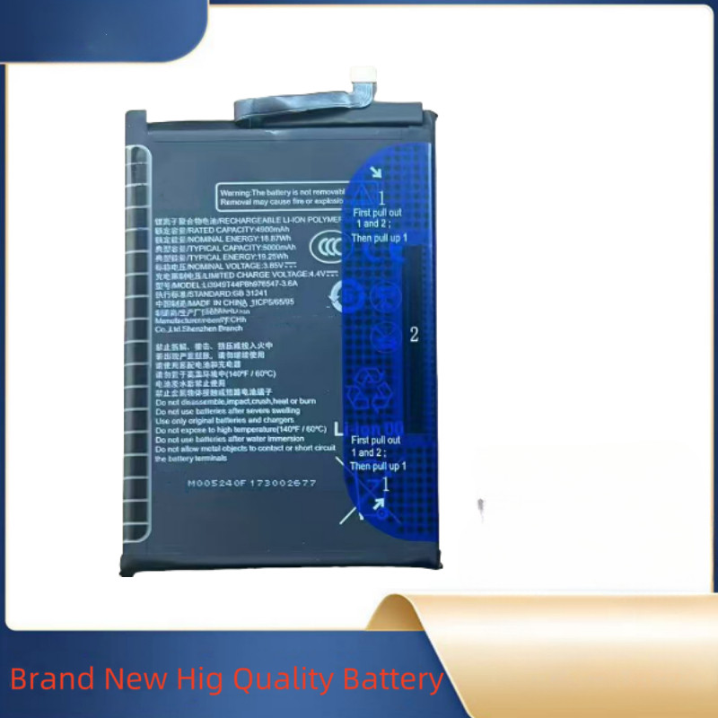 Li3949T44P8h976547-3.6A 5000mAh 3.85V For Li3949T44P8h976547-3.6A Mobile Phone Battery