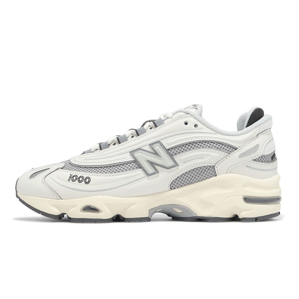 New Balance NB Casual Shoes 1000 Mens Womens Beige Grey Silver Retro Sneakers [ACS] M1000MEW-D