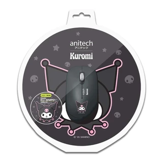 ANITECH WMP01ชุดคอมโบเซ็ต KU-WMP01 เม้าส์ไร้สาย+แผ่นรองเม้าส์ เชื่อมแบบ USB