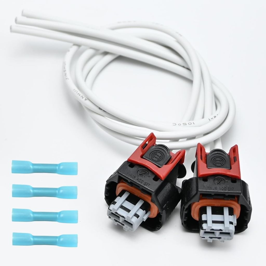 2PCS PT3739 Injector Pigtail Connector Replace for Duramax L5P Engine V8 6.6L Original Equipment Mul
