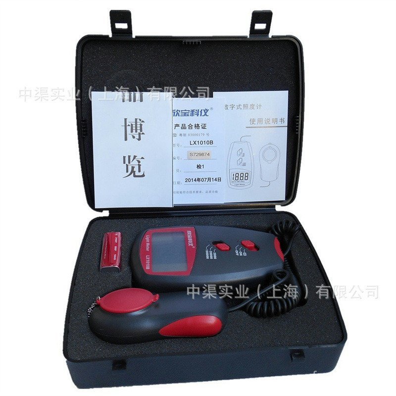 LX1010BSAMPO เครื่องตรวจจับ Light Shinbao/Intensity แสงในร่มความสว่าง Meter LX-1010B ความสว่าง PR0W