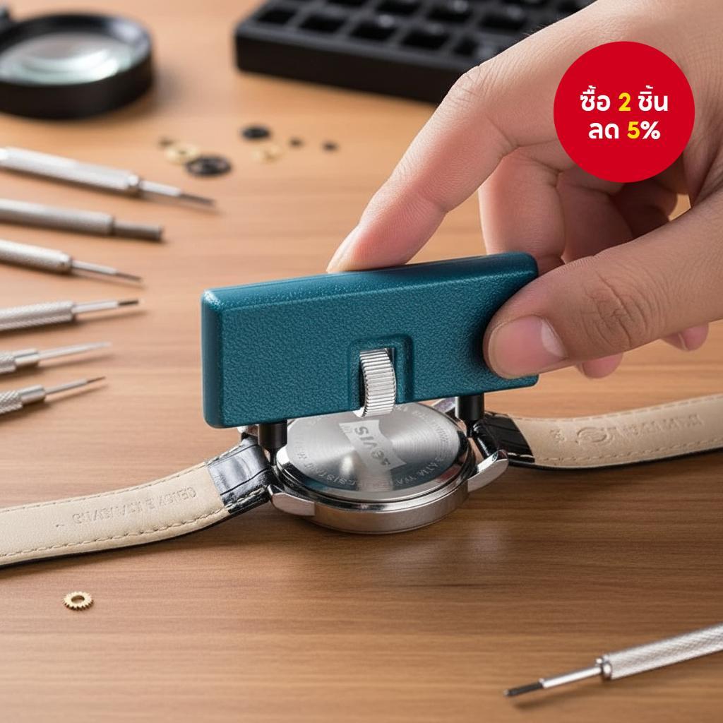 เครื่องมือเปิดฝาหลังนาฬิกาแบบปรับได้, ตัวถอด, ชุดซ่อม, เครื่องมือกด, ตัวปิดประตูแบตเตอรี่, ล็อคบานเลื่อน, ตัวล็อกแผ่นกันลื่น