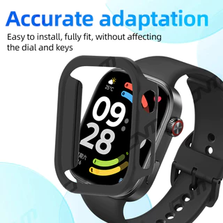 for Redmi Watch 6 5 4 กันกระแทก เคสป้องกันรอยขีดข่วน PC แข็ง ครอบรอบด้าน สำหรับสมาร์ทวอทช์ พร้อมหน้าจอป้องกัน