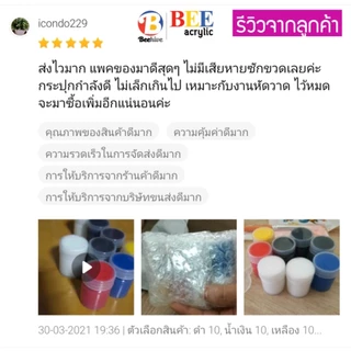 ชุดสีน้ำ สีอะคริลิค 10 มล. / 20 มล. Beehive บีไฮฟ กันน้ำ สีด้าน Acrylic Color โดย ไฮเพาเวอร์ บี