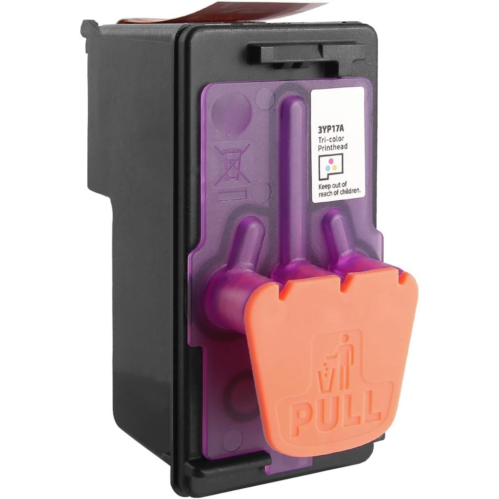3YP17A-TriColor Printhead สําหรับ HP Smart Tank 660 670 700 6000 7000 7300 7600 Series เท่านั้น 3YP1