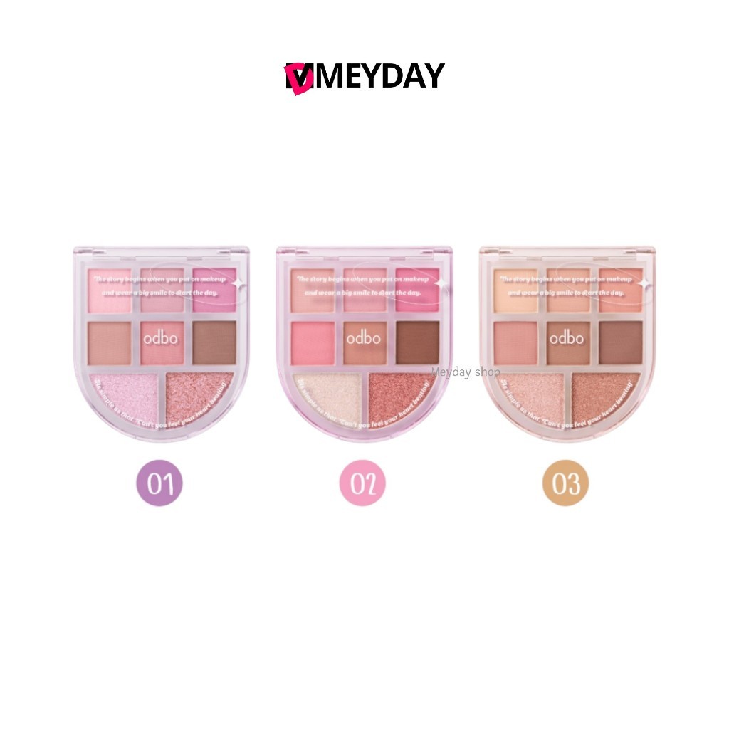 (OD2023) odbo พาเลททาตา โอดีบีโอ โรแมนซ์ มู้ด อาย พาเลท