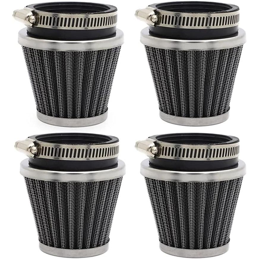 4x54MM Air POD Filters สําหรับ Kawasaki KZ KZ750 KZ1000 KZ1100 GPZ750 ZX900 Suzuki GS700 GS750 GS850