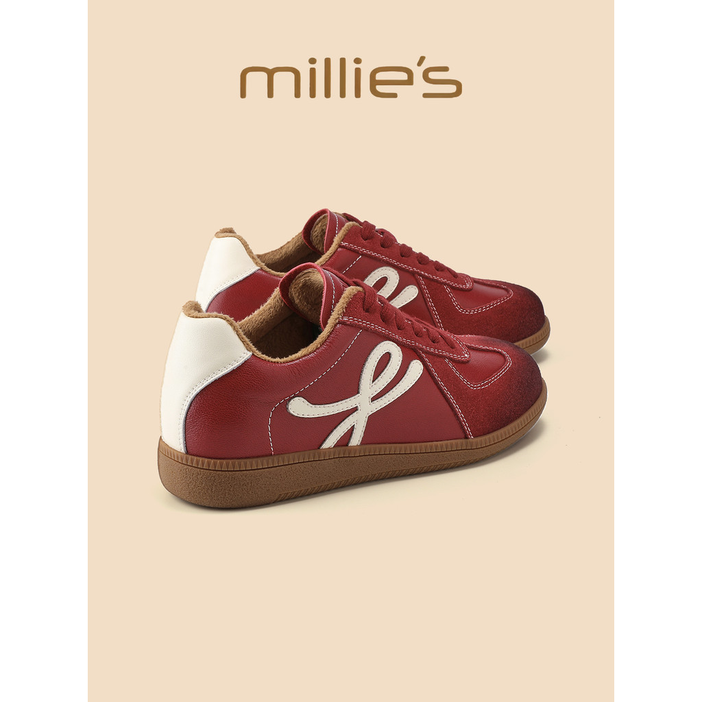 Millies Miaoli รองเท้าแฟลตโซลกัน скользящий สำหรับวันหยุดและลำลอง ฤดูใบไม้ร่วงปี 2025