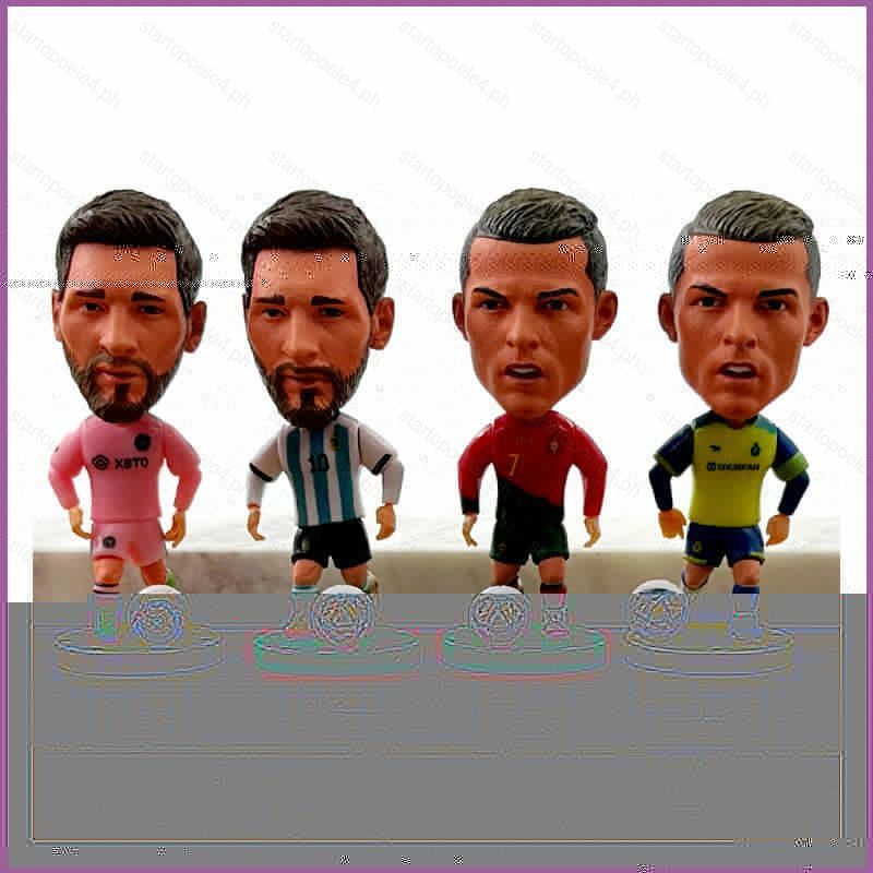ฟุตบอล star Action Figure Lionel Messi Cristiano Ronaldo ตุ๊กตาของเล่นสําหรับของขวัญเด็กคอลเลกชันเคร