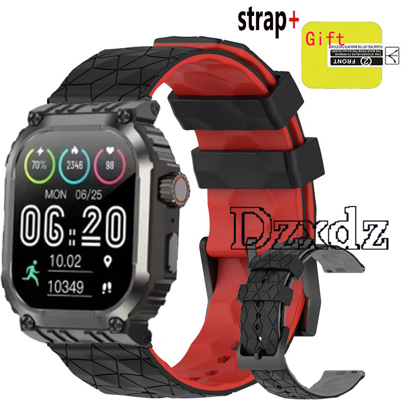 AXON G-Connect สายรัดซิลิโคนอ่อนนุ่มสําหรับ AXON G-Connect สมาร์ทวอท์ชผู้ชาย Band เปลี่ยนเข็มขัดกีฬา