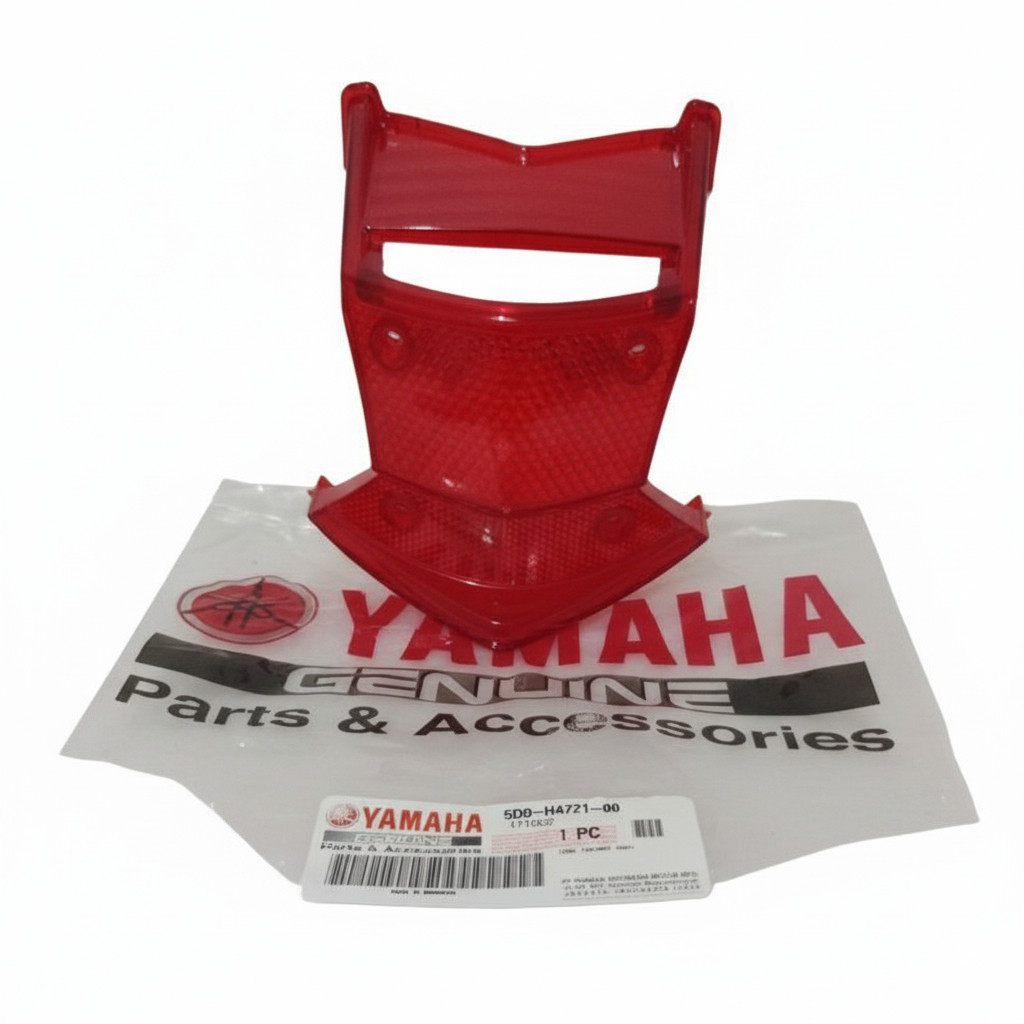 MERAH Original Yamaha Vega ZR ไฟหยุดด้านหลังสีแดง Mica 5D9-H4721-00 - 12 PART
