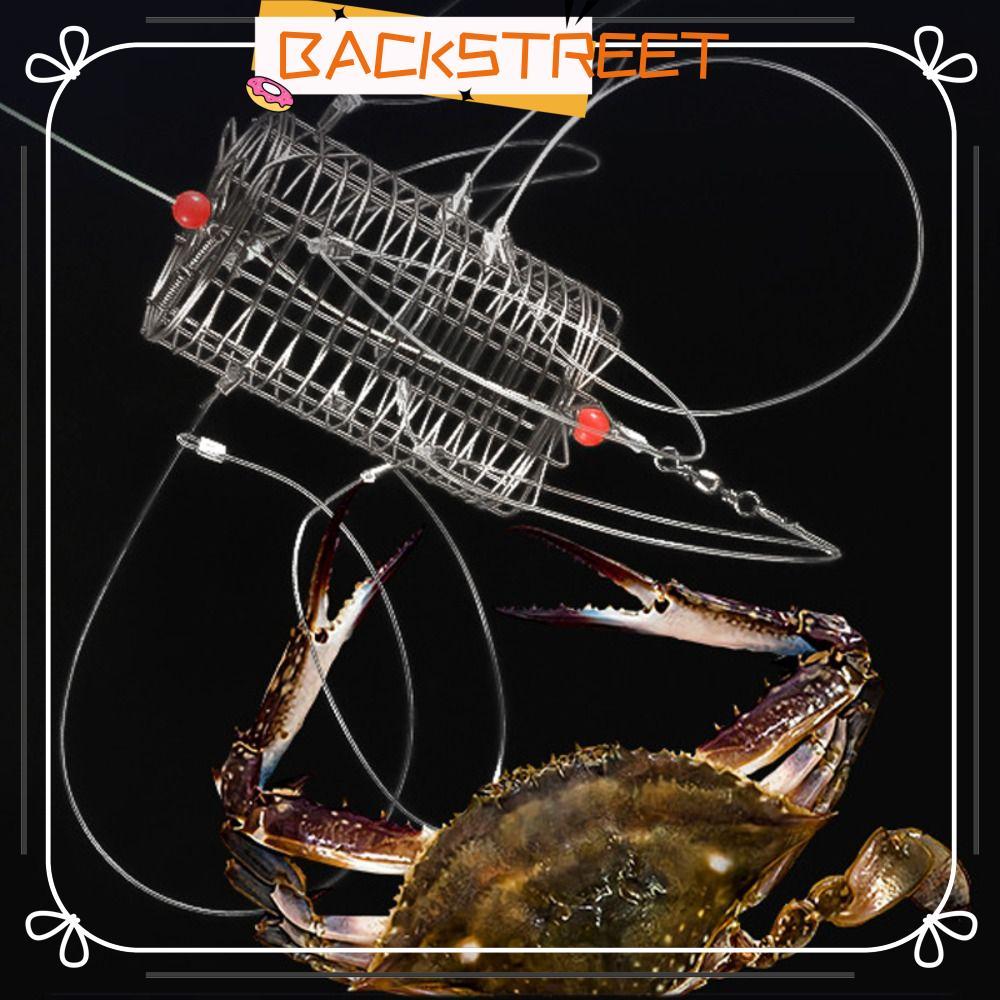 BACKSTAGE Crab Trap สแตนเลสและไนลอน สำหรับจับปูและกุ้ง