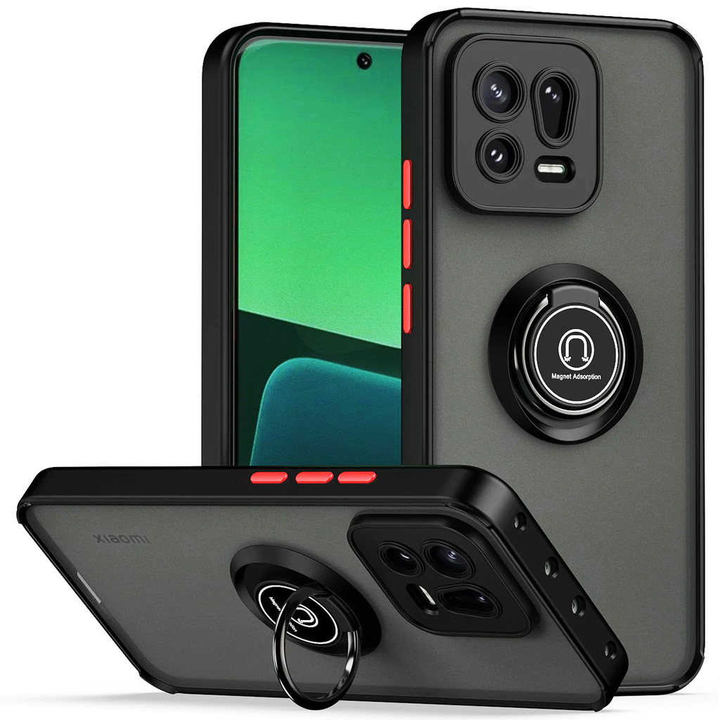 ผู้ถือแหวนสําหรับ Xiaomi Mi 14T 13T 12T 11T 10T 15 Pro Funda สําหรับ Mi 13 12 11 Lite Ultra เกราะกันกระแทกฝาครอบโทรศัพท์