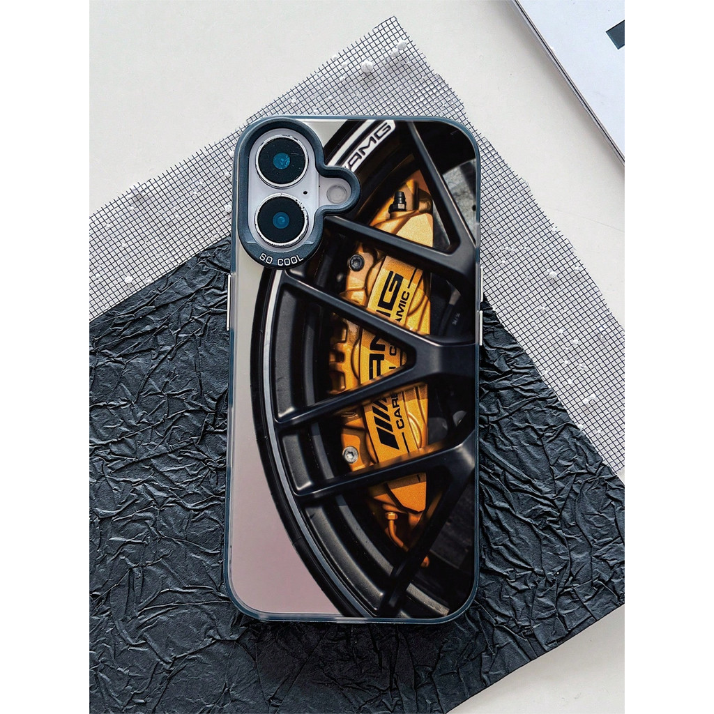 Infinix ปลอก AMG Rim Motif & Gold เบรค Clamp สําหรับ SMART 5 6 7 8 9 ร้อน 8 ร้อน 9 10 PLAY Hot 11 Pl