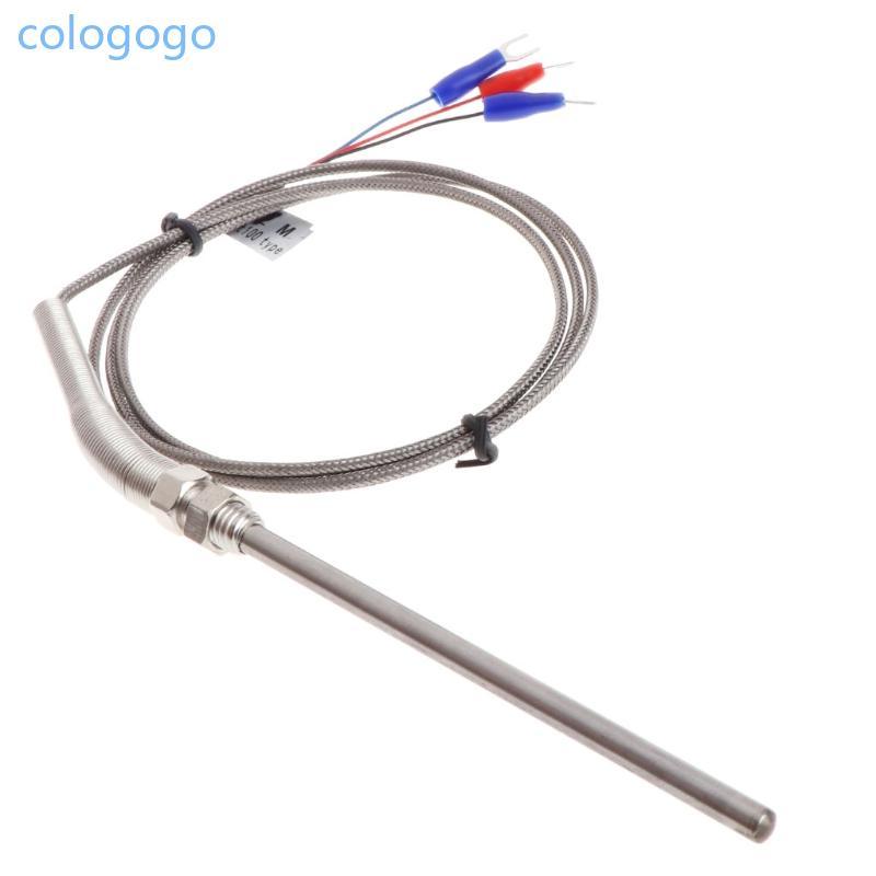 COLO Professional Pt100 Thermocouple M8 สกรูความยาว 1 เมตร-หัว 5mmx100mm
