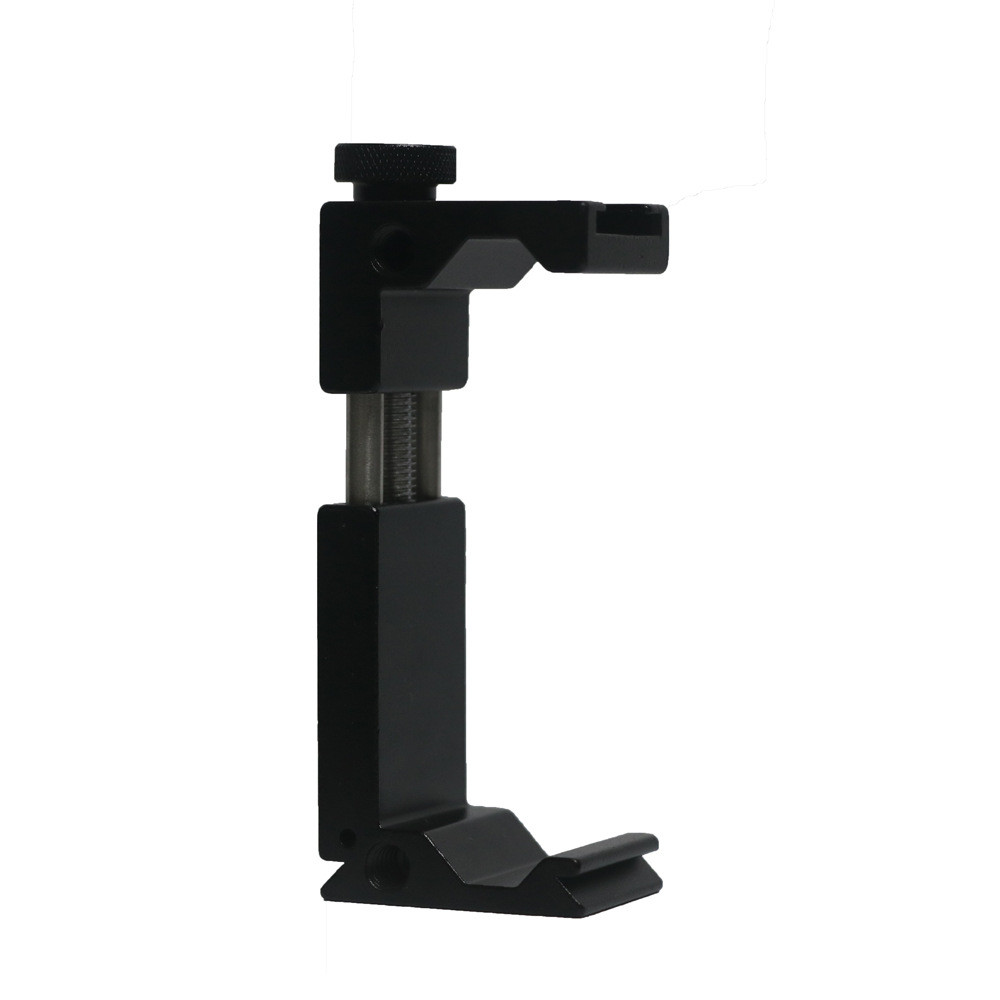 Spot Goods#Aluminum Alloy Phone Clip with Dovetail Slot Hot Shoe Mount 1Word Clip E Word Clip1/4Scre