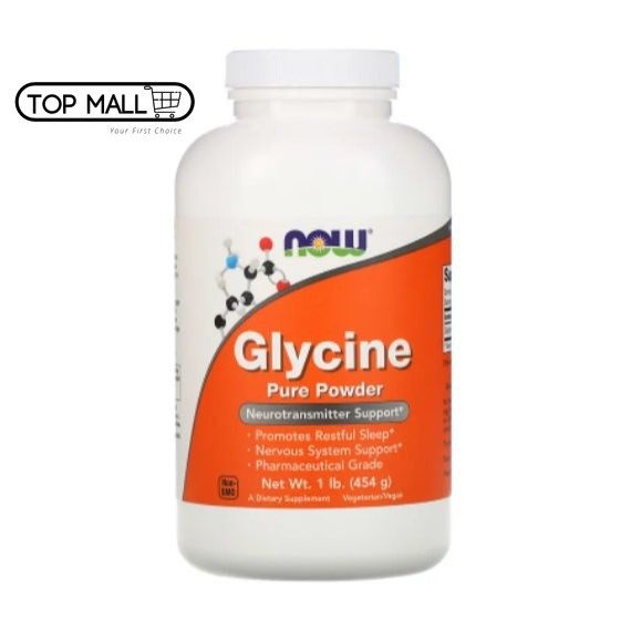 NOW Foods, Glycine, Pure Powder, 1 lb (454 g)