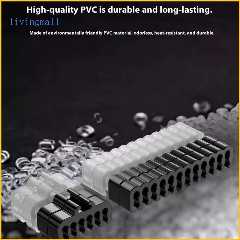 LIVI Sleeved Line Guide หวีลวด ตัวจัดการสายไฟสําหรับสภาพแวดล้อมของ PC Line Arrangement