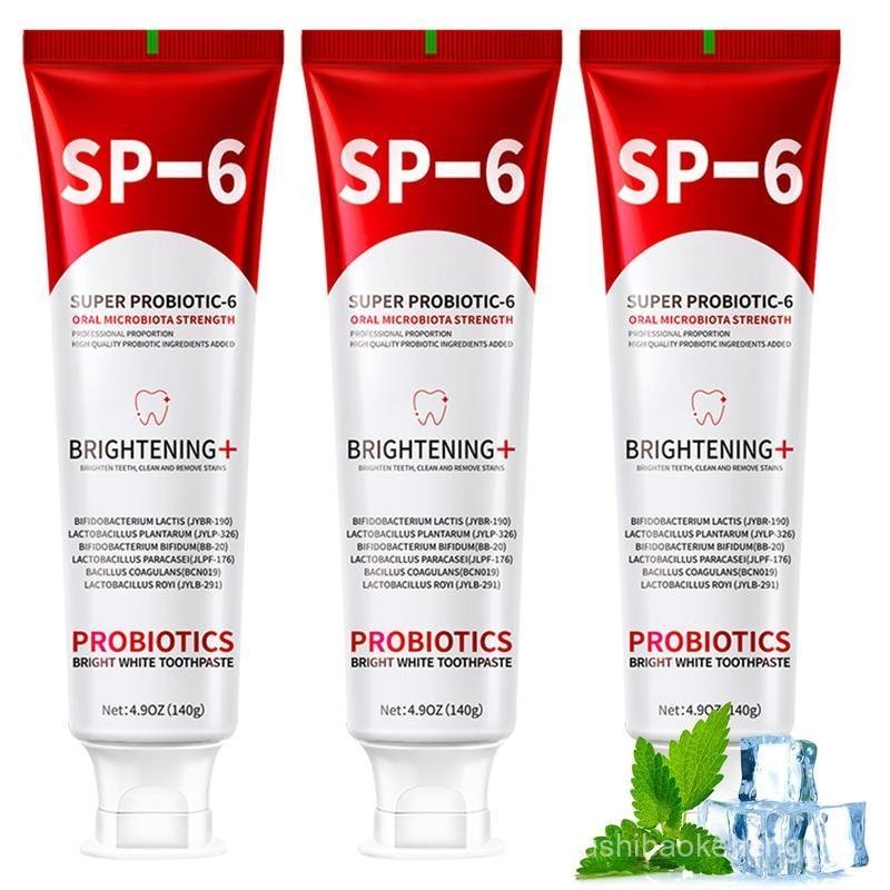 Probiotic Whitening Toothpaste，SP-6 Toothpaste | Probiotic Oral Care for Enamel Repair & Long-Lastin