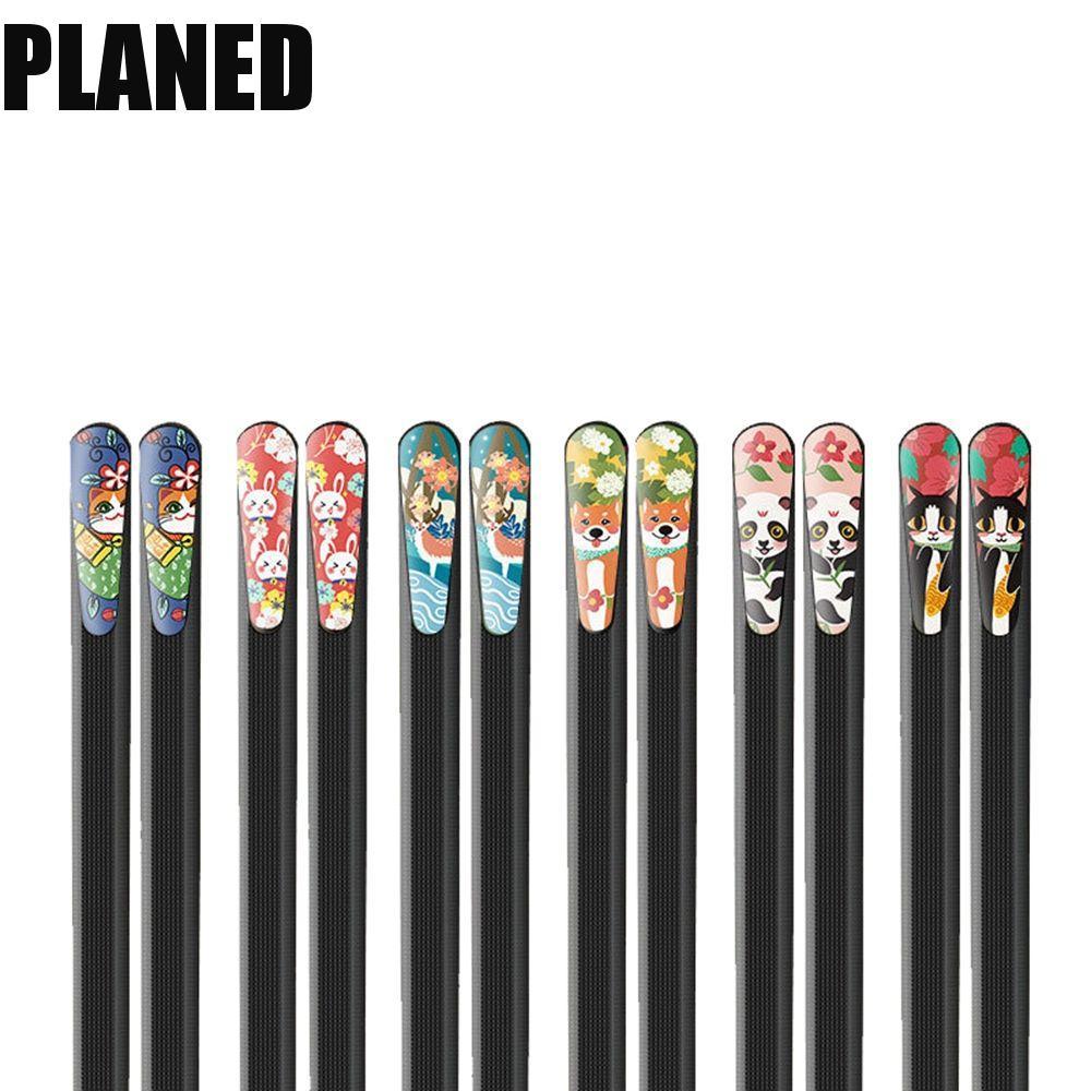 PLANED Tableware รูปแบบใหม่ 24 ซม. Pointed Tip Glass Fiber ชุดอาหารเย็นแบบใช้ซ้ําได้