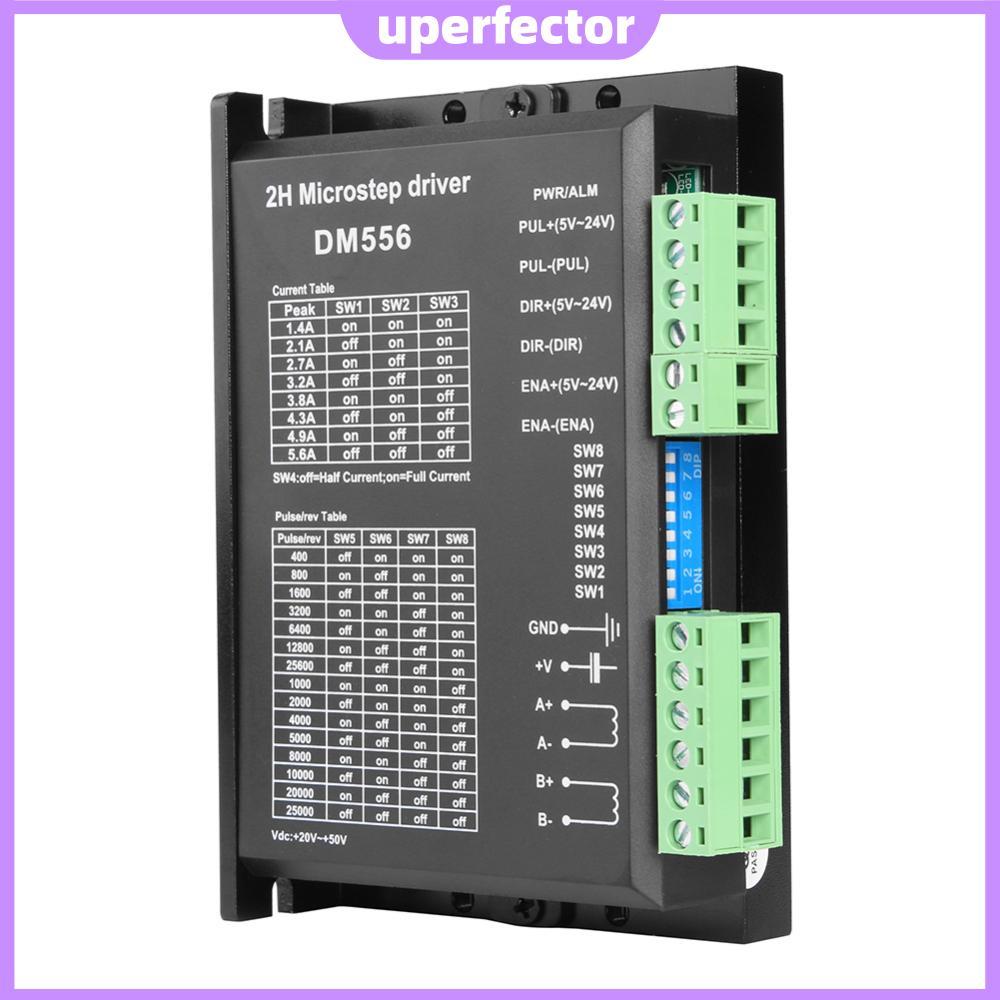 ⚡24ชม.⚡DM556 Stepper Motor Driver 86 มม.มอเตอร์ Digital Stepper Motor Driver สําหรับ Nema 23 สําหรับ